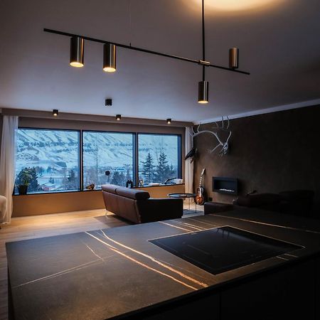 Botnahlid Villa, Mountain And Town Views And Outdoor Sauna Seyðisfjörður Kültér fotó