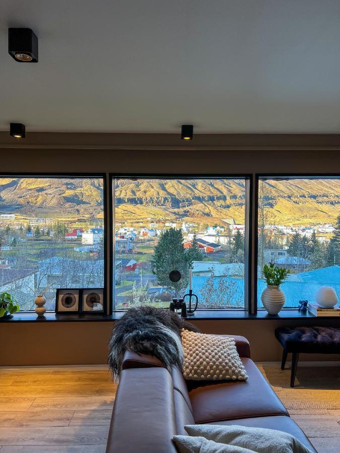 Botnahlid Villa, Mountain And Town Views And Outdoor Sauna Seyðisfjörður Kültér fotó
